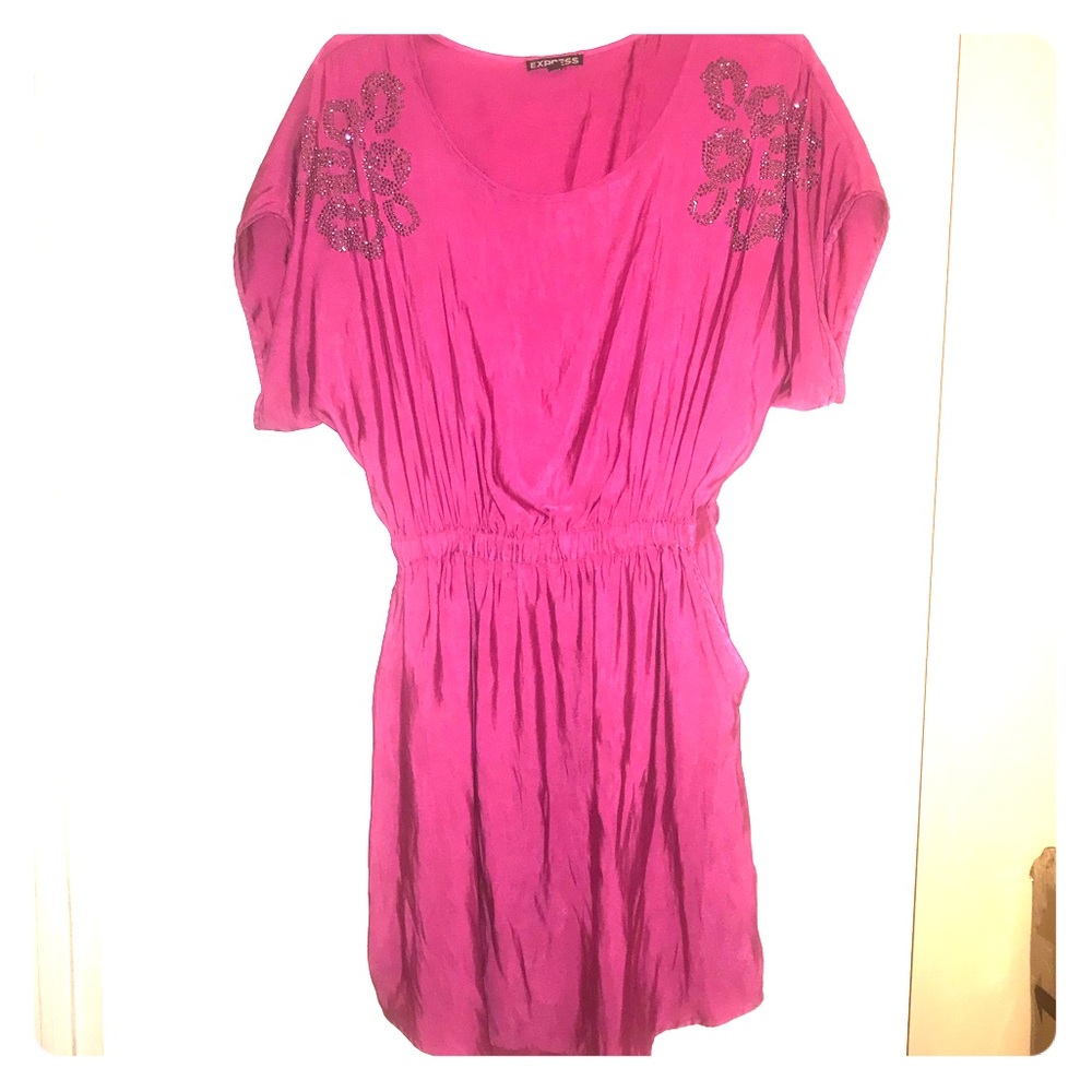 Hot Pink Express Dress